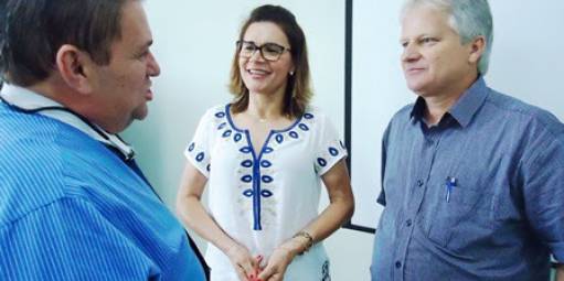 Vice presidente da Facesp participa de posse em Pompeia